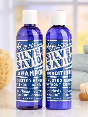 Silver Savior Colloidal Silver Shampoo or Conditioner