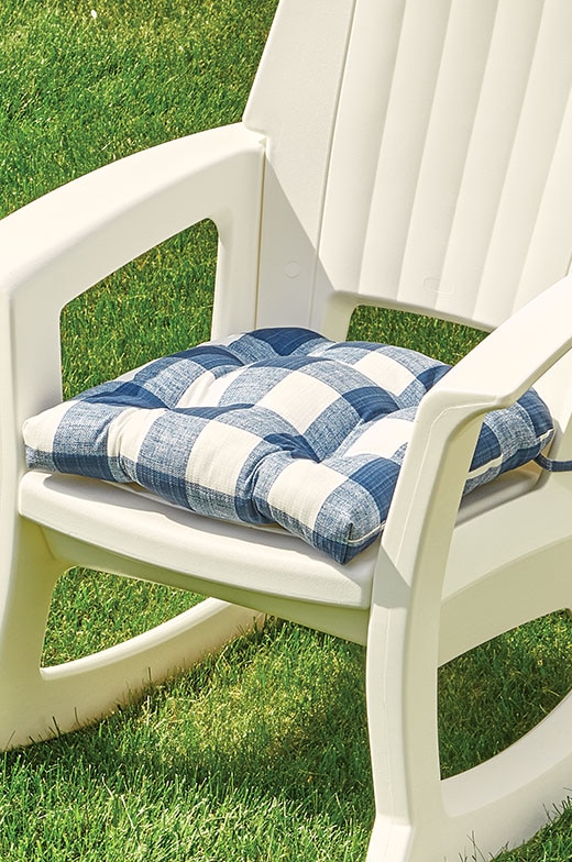 Patio Time Weather-Resistant Indoor/Outdoor Chair Cushion