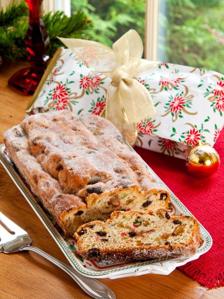 Traditional German Christmas Stollen - Handmade And Gift Wrapped