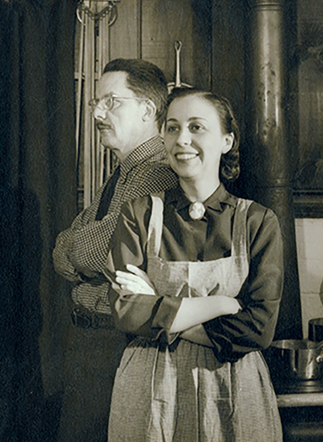 Vrest and Mildred Ellen Orton, founders of The Vermont Country Store.