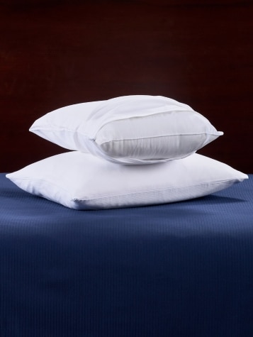 Cotton White Pillow Protector, Set of 2