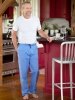 Men's True Blue Cotton Pajama Pants
