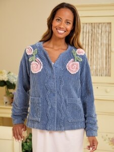 Stan herman chenille bed jacket store