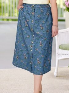 【deres】first denim skirt Simone Simone / first denim skirt(INDIGO) – deres.online
