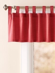 Weaver S Cloth Tab Top Window Valance Vermont Country Store