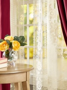 Floral Drapes & Window Curtains
