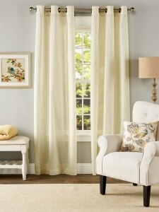 Summer Palace Dove Grey Lined Grommet Ready Made Curtains 398.00