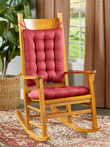 Mountain Weave Never-Flatten Rocking Chair Cushions