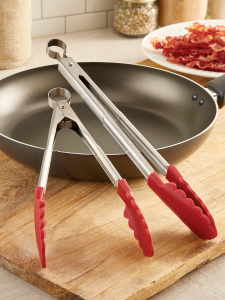 Save on Core Kitchen Silicone Locking Tongs Order Online Delivery