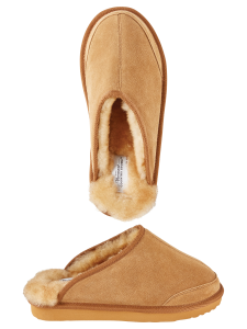 mens sheepskin scuffs