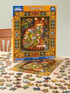 Tapestry Cat (402pz) - 1000 Pieces