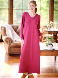 Long sweatshirt top nightgowns