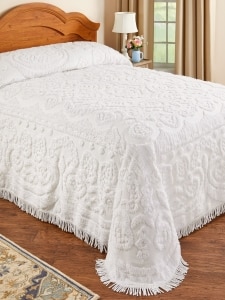 Old cheap fashioned bedspreads