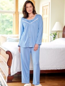 Women's Pajama Set | Sweater Knit Pajamas | Ella Simone Pajamas
