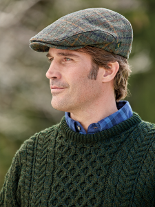Vintage Irish Tweed Cap | Jaunty Gentleman's Cap