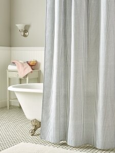 Heavy Duty Cotton Duck Shower Curtain