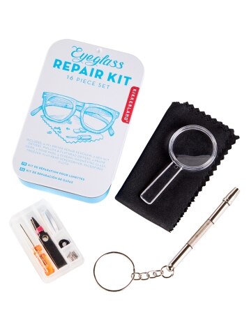 Flents Eyewear Eye Glasses Repair kit, with Magnifying Glass Repair Kit and  Magnifier, 0.03 Pound