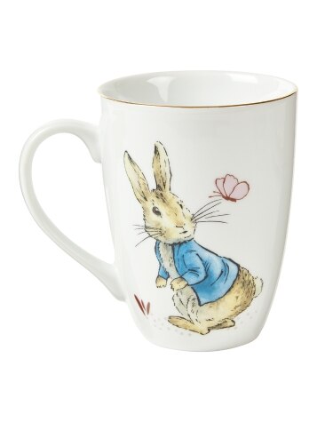 Peter Rabbit Porcelain Mug, Set of 4
