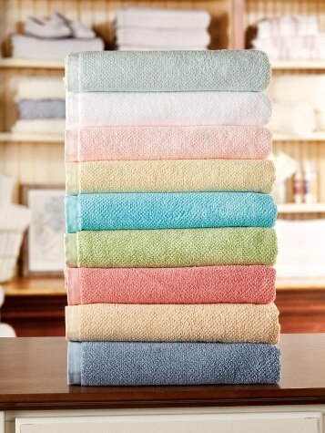 Essential Cotton Open-Stock Bath Towel Collection