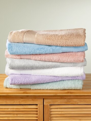 Cotton/Bamboo Open-Stock Bath Towel Collection - Natural - The Vermont Country Store