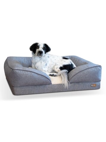 Pillow Top Outdoor Dog Bed - Striped – Kazoo Pet Co