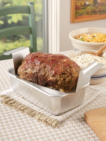 Customized Two Piece Meatloaf Pan Factory Manufacturers