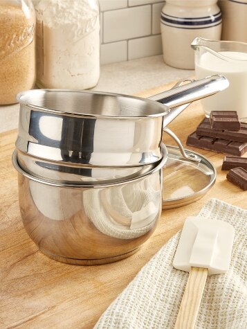 Nordic Ware Universal 8 Cup Double Boiler Fits 2 to 4 Quart Sauce Pans, 1 -  Foods Co.