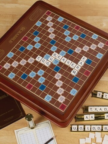 Scrabble Classic Version Luxury Edition Board Game