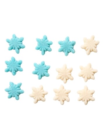 Gummi Glitter Snowflakes
