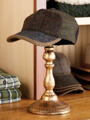 Biddy Murphy Baseball Cap - Wool Mens Baseball Cap Made in Ireland, Tweed  Men's Hat with Ear Flaps, Dressy Winter Hat for Men
