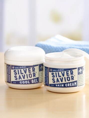 Silver Savior Colloidal Silver Cooling Skin Gel