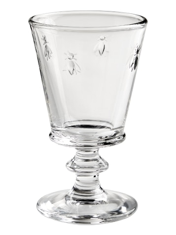 French Bee Wine Glass, Set of 4 - The Vermont Country Store