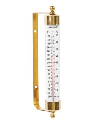 Cape Cod Premium Indoor/Outdoor Temperature Gauge Weather Instrument