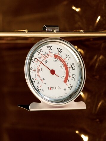 Food Meat Grill Stand Up Dial Oven Thermometer Stainless Steel