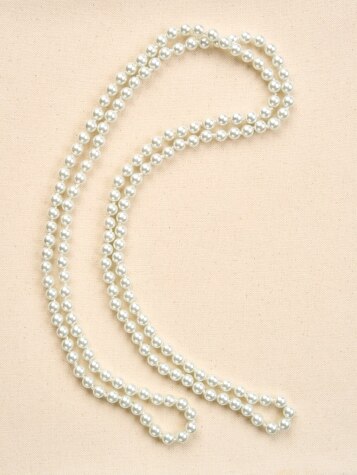 Fake discount pearl choker