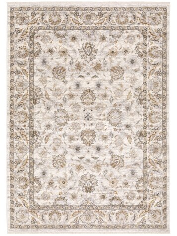 Mini Medallions Distressed Space-Dyed Area Rug