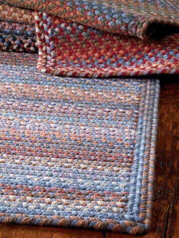 Reversible Braided Rugs - Made in New England