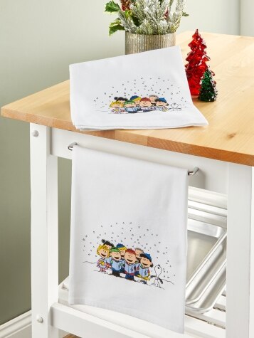  Siilues Christmas Kitchen Towels Set of 2, 18x26 Inch