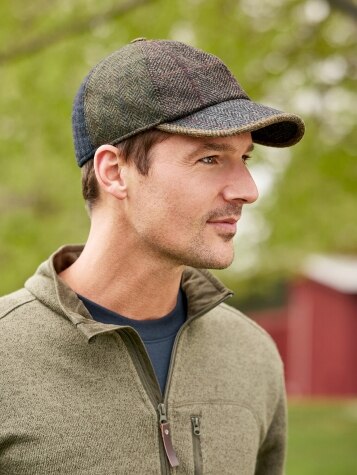 Irish Wool Baseball Cap for Men 