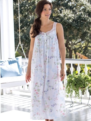 Eileen West Garden of Dreams Nightgown for Women 