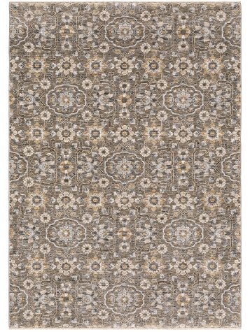 Floral Park Distressed Space-Dyed Area Rug