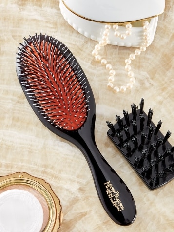 Mason Pearson Hairbrush with Natural Boar and Nylon Bristles