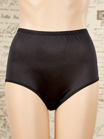 Womens Full Nylon Briefs - Seamless Panties