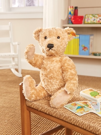 Steiff Elmar Cuddly Soft Plush Teddy Bear, Golden Brown, M