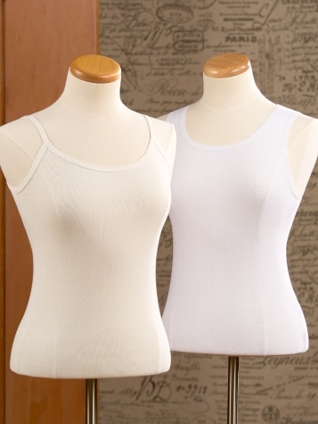 Women's Rib-Knit Cotton Camisoles, Package of 3