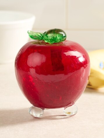 Glass Apple Fruit Fly Trap