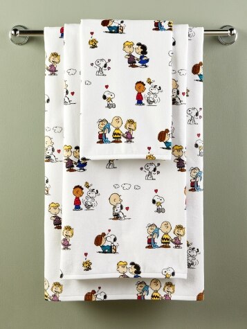 Peanuts Best Friends Cotton Bath Towel Collection