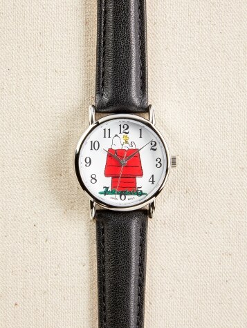 Women's Peanuts Snoopy and Woodstock Watch