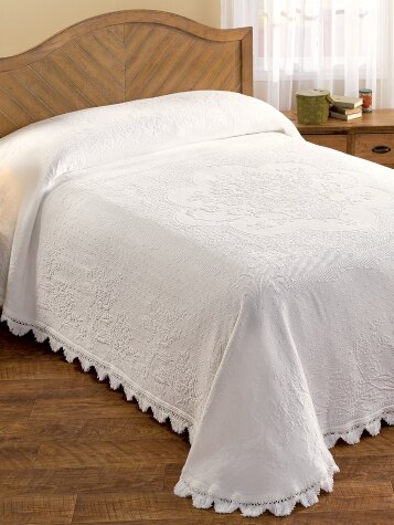 Abigail Adams Cotton Matelasse Bedspread