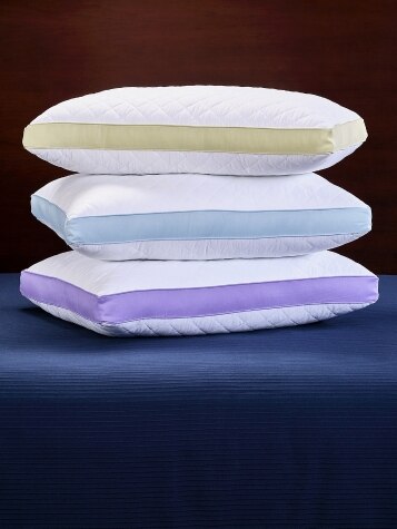 Set of Two Perfect Density Quilted Pillows